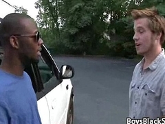 BlacksOnBoys - Sulky Gay Dude Have sex White Twink Twenty one